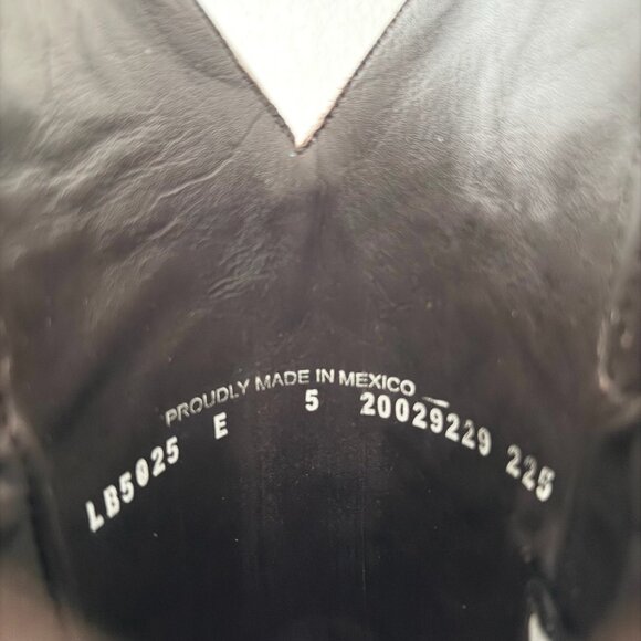 Lane MEGAN MORONEY Smokeshow Womens Cowboy Boots 5 White Western Cowgirl Tall - Picture 9 of 11